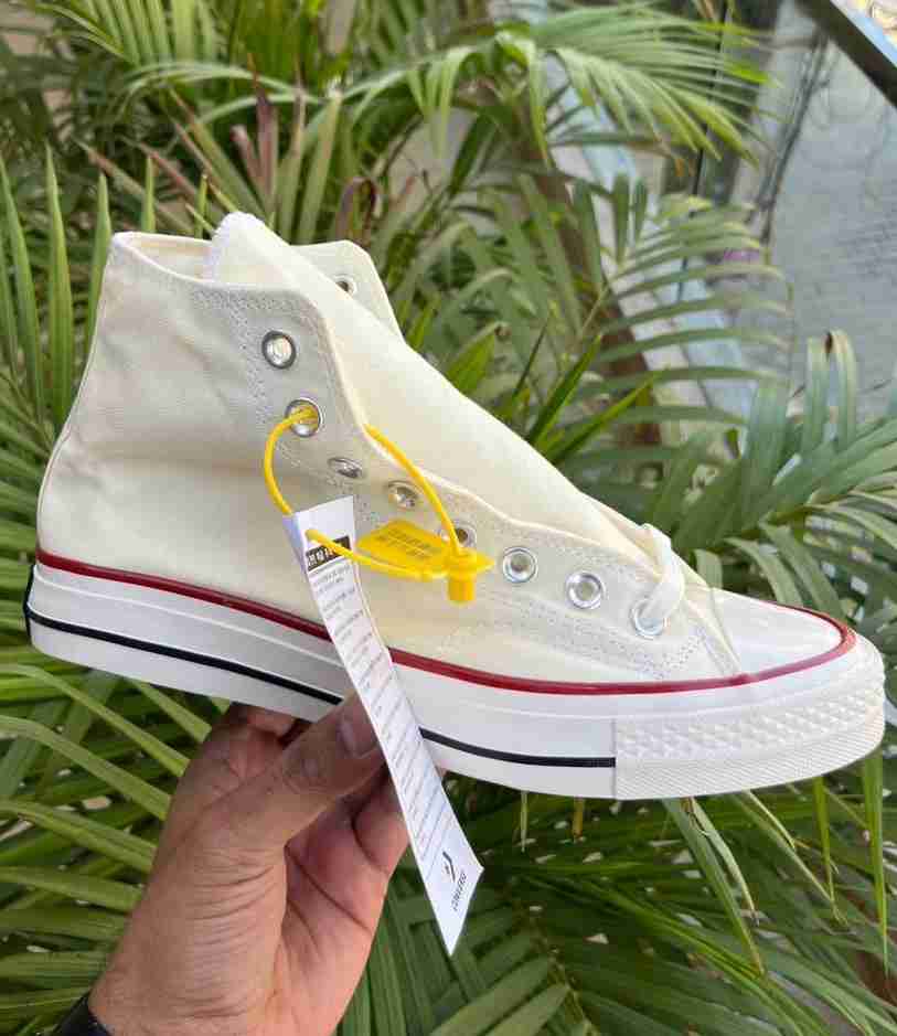Converse high cream