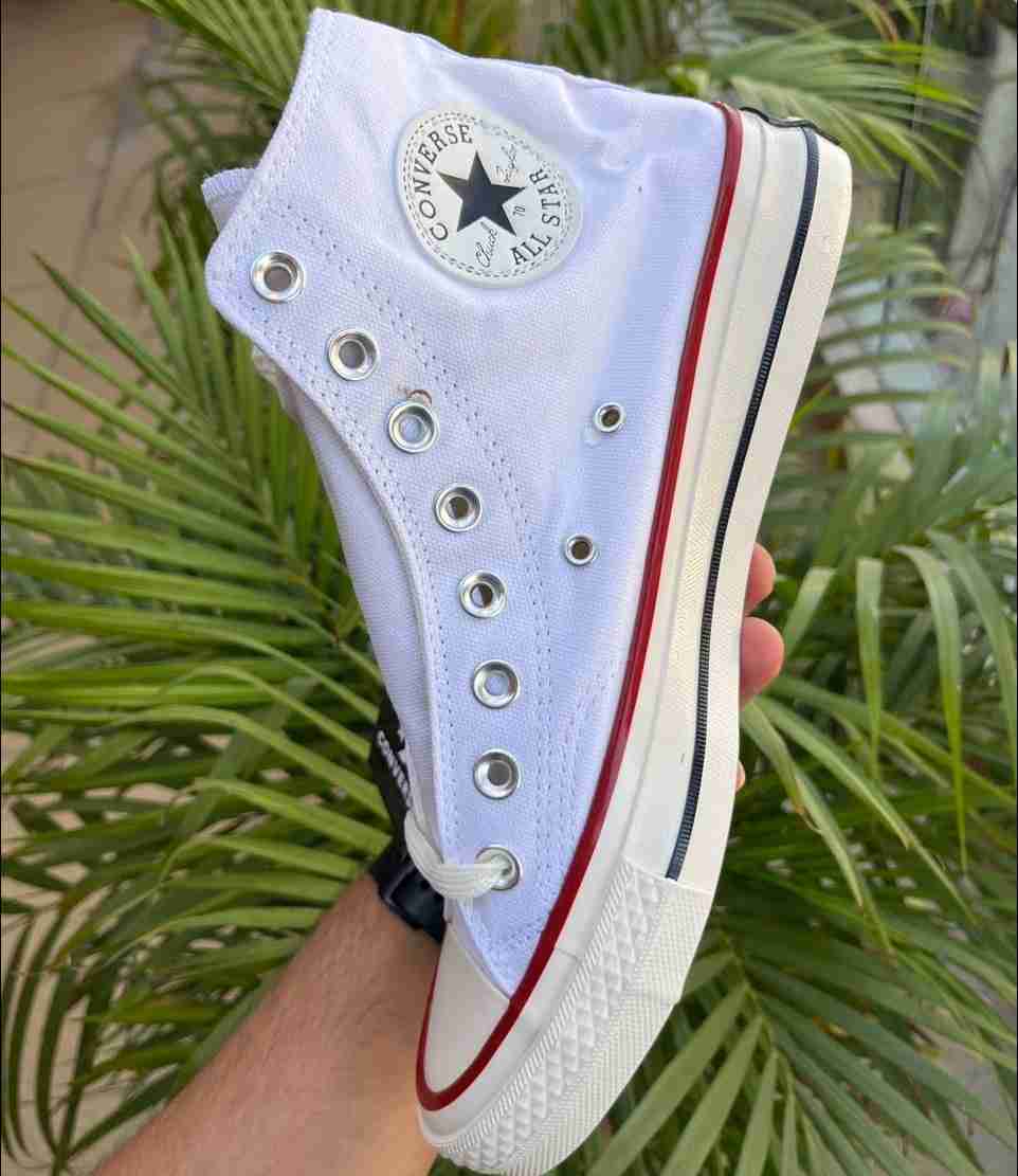 Converse high white