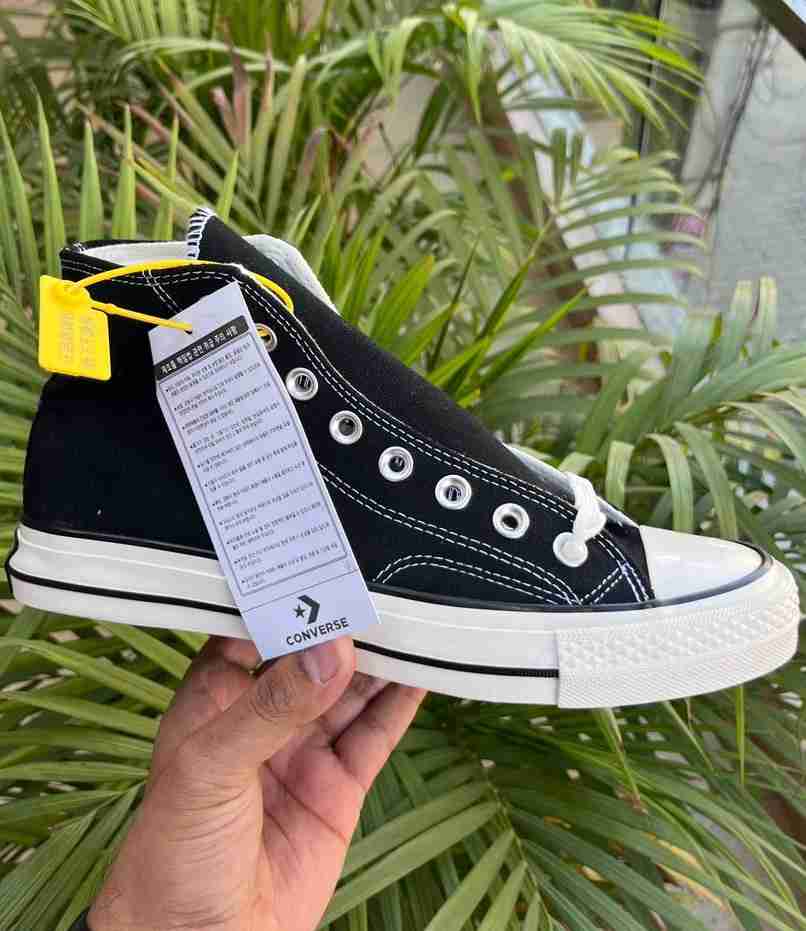 Converse high black
