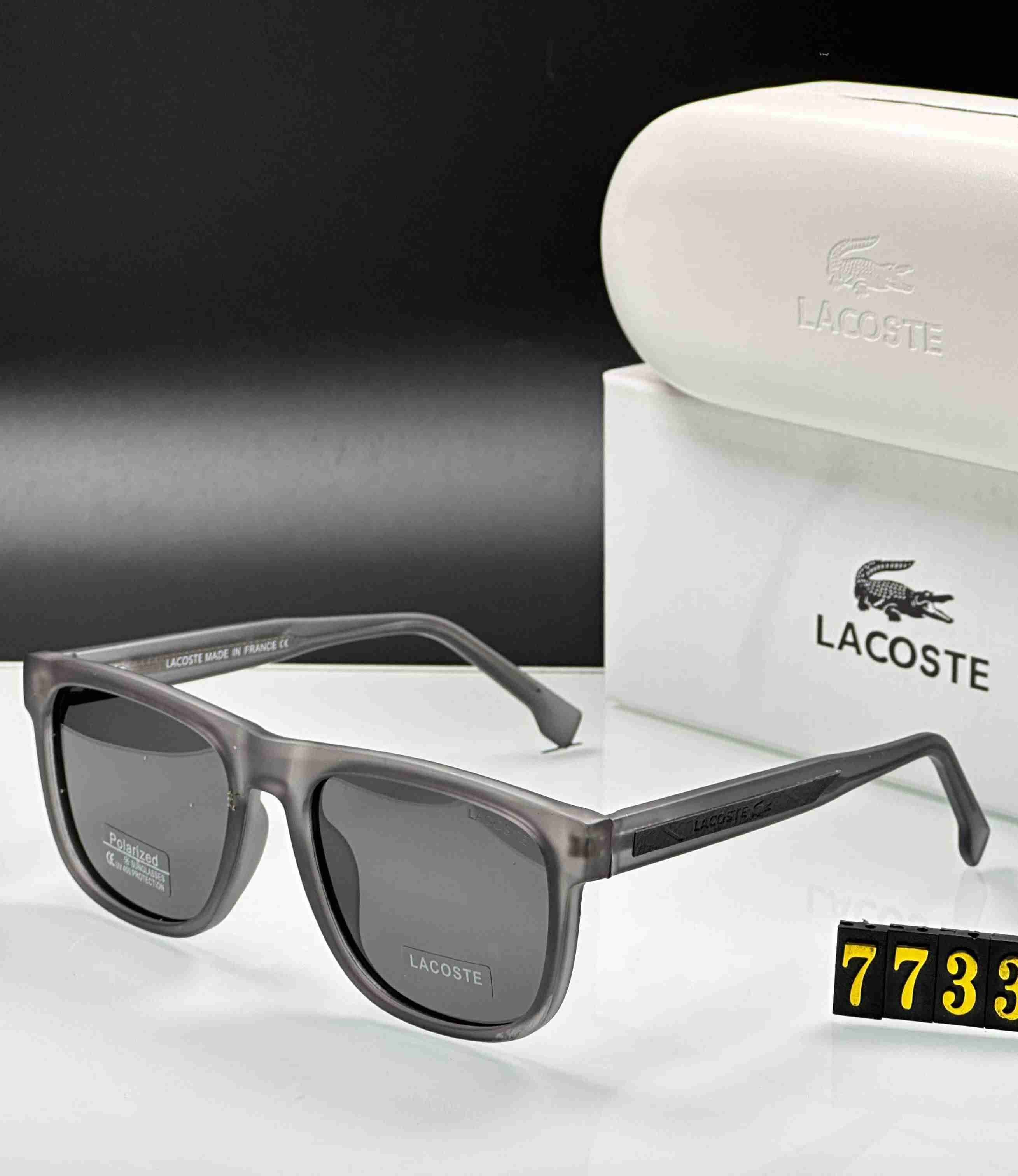 lacoste shades 7733 black all